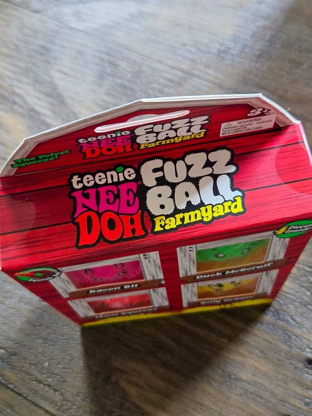 NEW HTF NeeDoh Teenie FuzzBall Farmyard Set!
